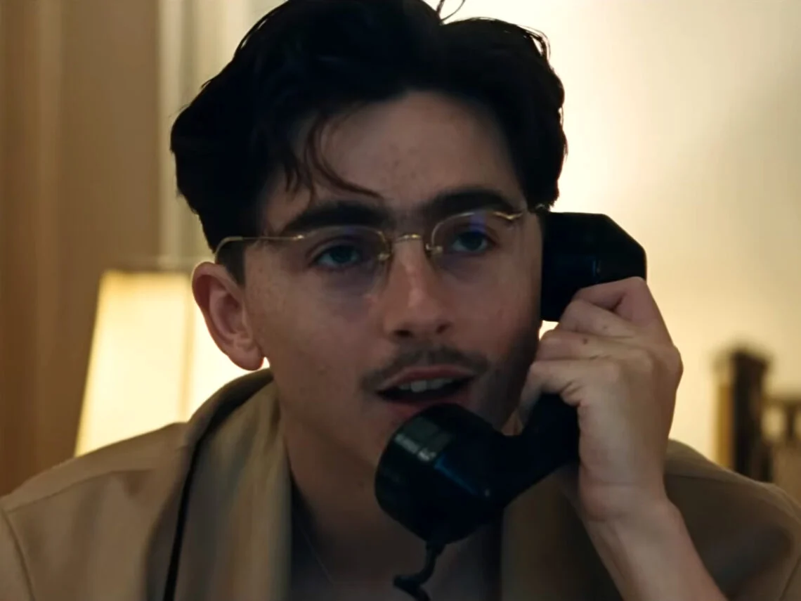 Timothée Chalamet as Marty Supreme